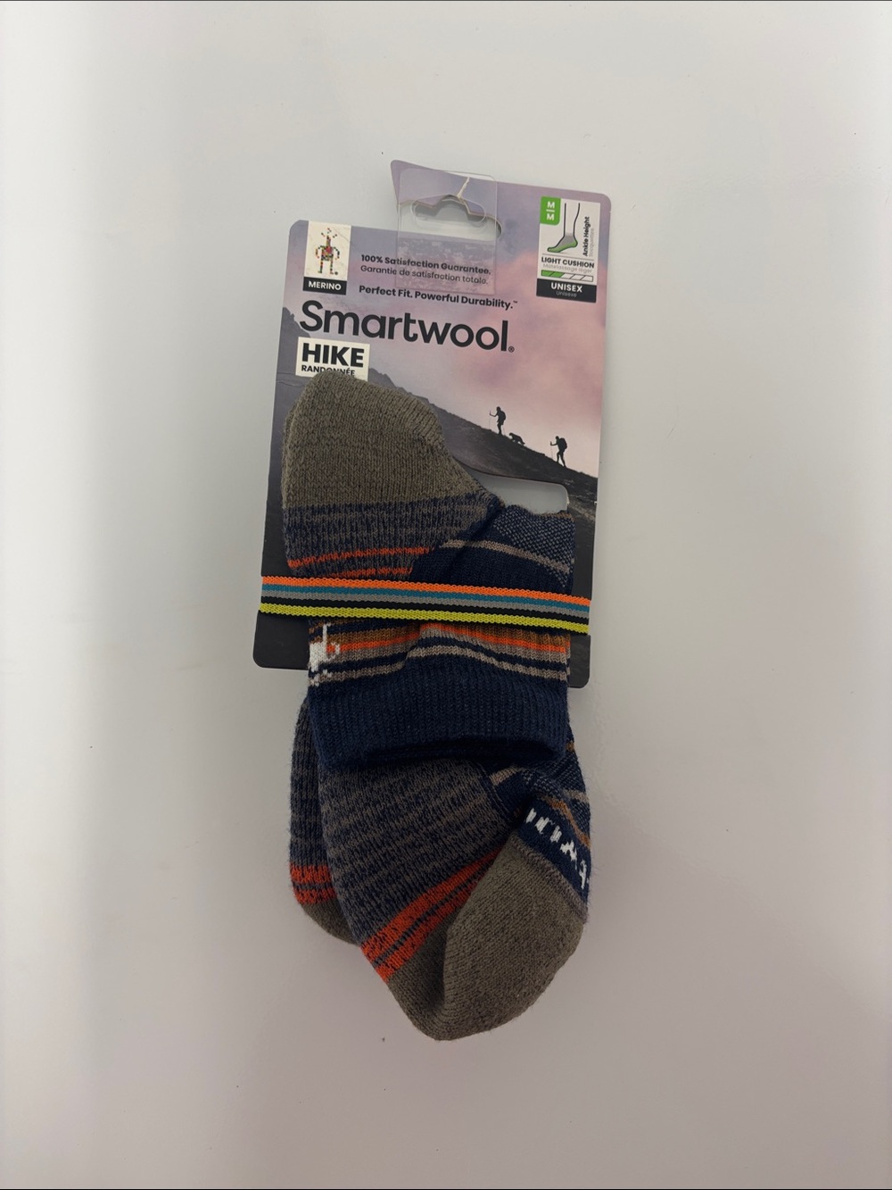 Smartwool Men's Hiking Socks ankle height deep navy size medium NWT